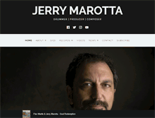 Tablet Screenshot of jerrymarotta.com